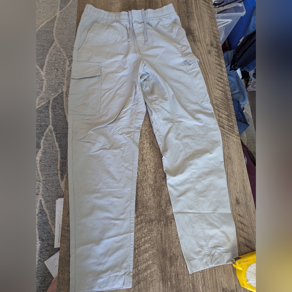 Light Gray Men's or Women's Cargo Pants - Classic Casual